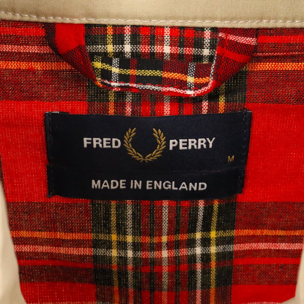 FRED PERRY (フレッドペリー) MADE IN ENGLAND HARRINGTON JACKET