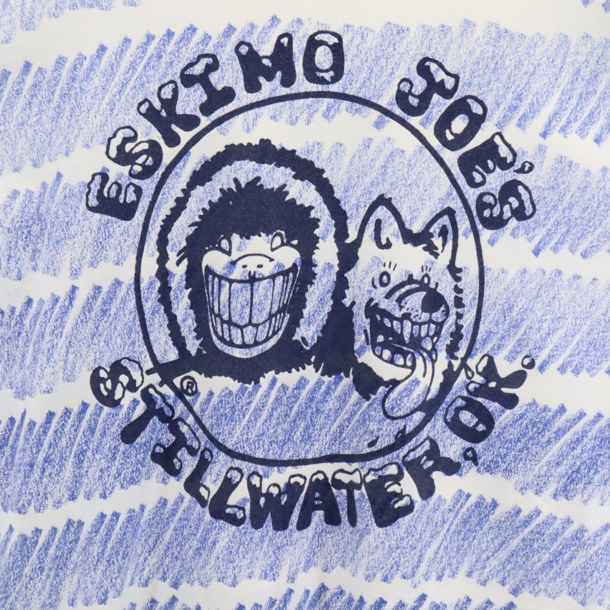 Hanes ヘインズ 90s USA製 オールド エスキモー ジョーズ 半袖 Tシャツ 