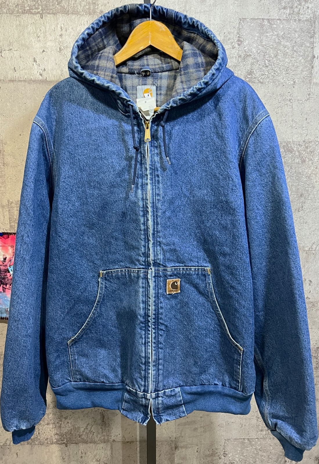 希少 L-TALLサイズ Carhartt カーハート 90'S デニム アクティブ