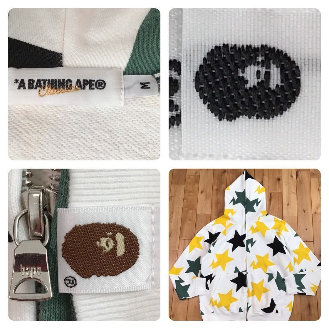 ☆大阪限定☆ BAPE スター パーカー Mサイズ a bathing ape ☆大阪限定☆ BAPE スター パーカー Mサイズ a bathing ape