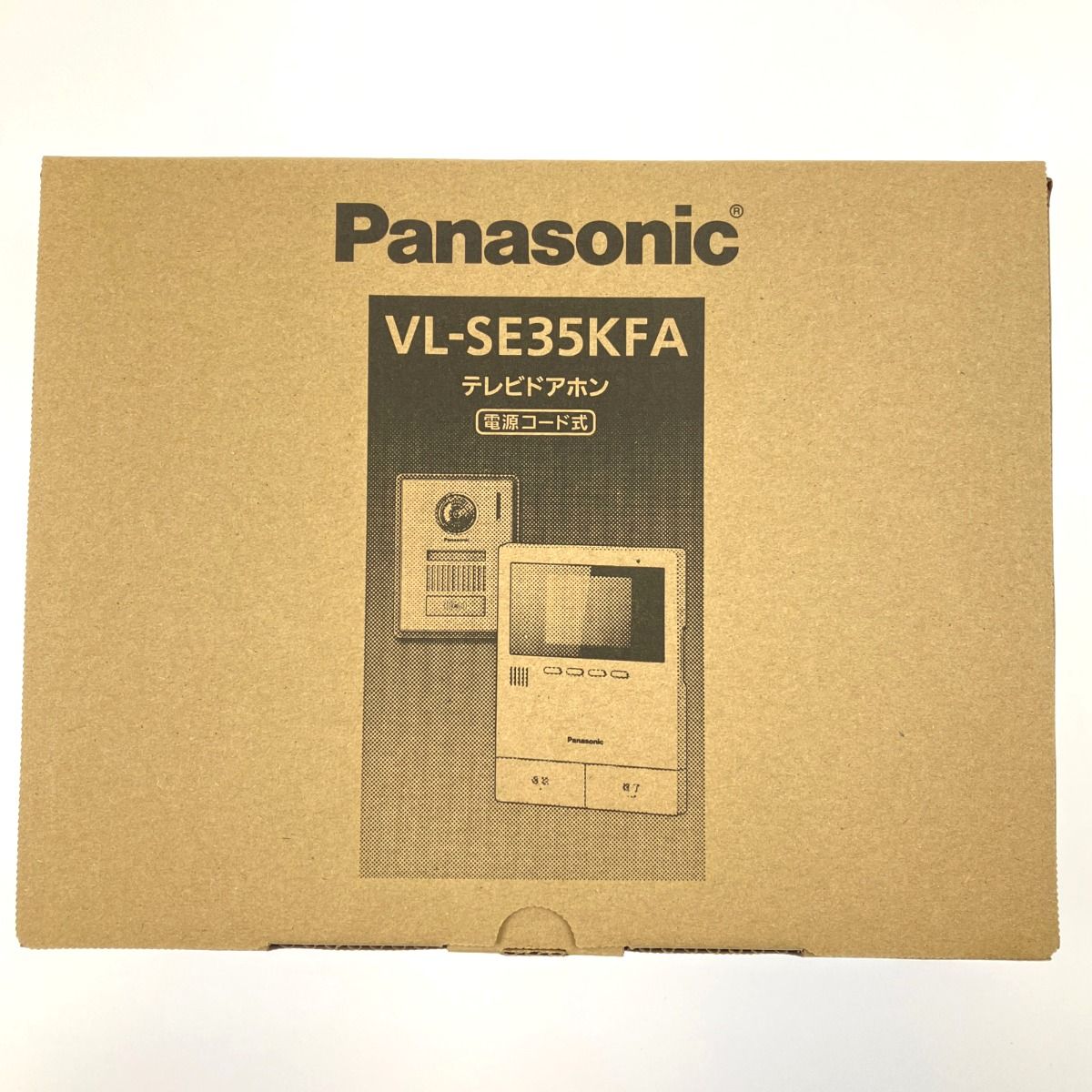 ▽▽Panasonic パナソニック テレビドアホン 電源コード式 VL-SE35KFA 