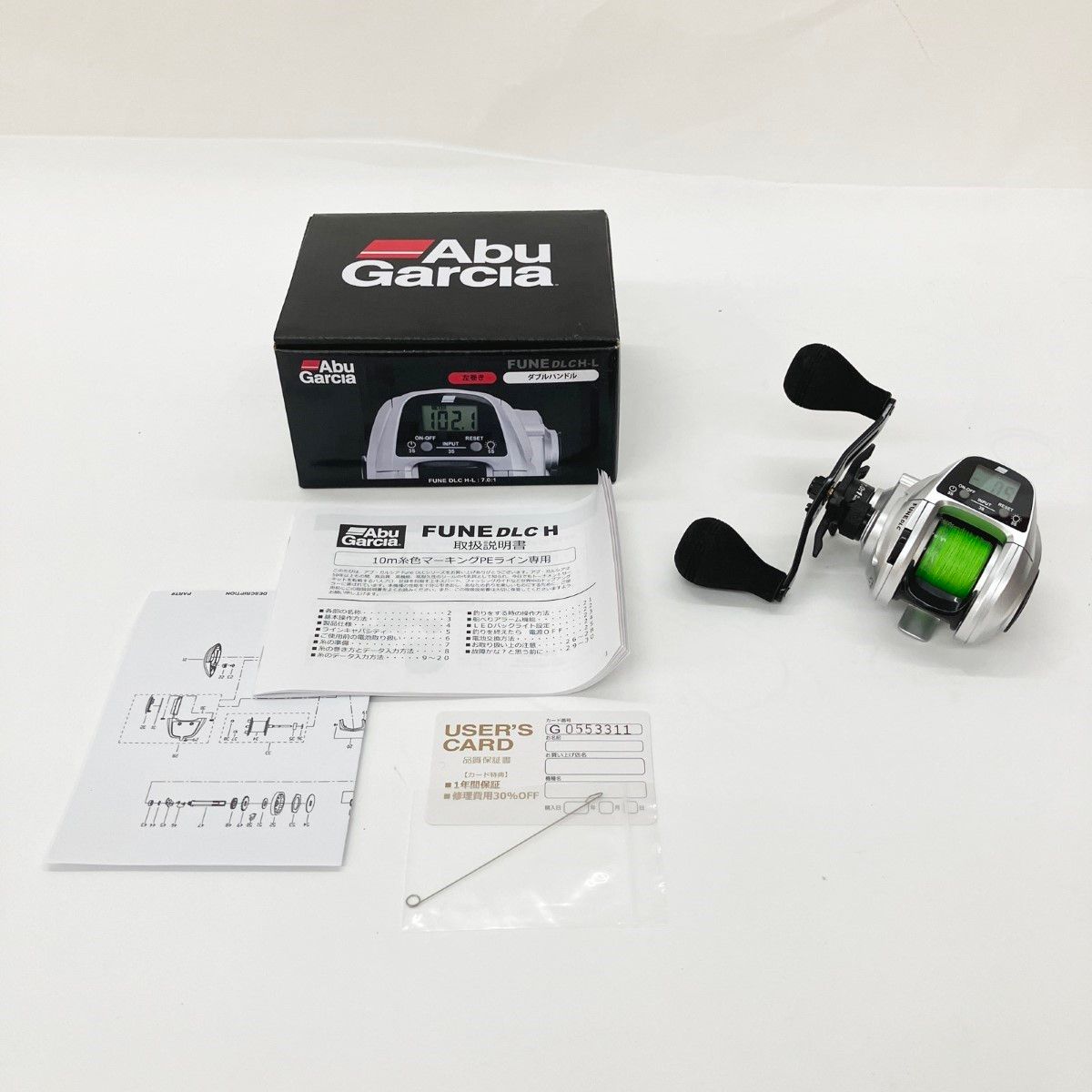 〇〇Abu Garcia アブガルシア FUNE フネ DLCH-L 両軸リール 1613872 アブガルシア フネ DLC H-L 1613872 (両軸リール 釣り 左