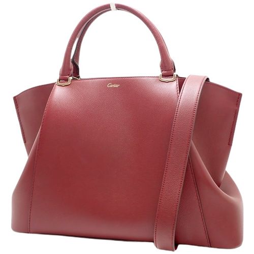 CARTIER(カルティエ) C ドゥ カルティエ バッグ MM ハンドバッグ 2WAY ...