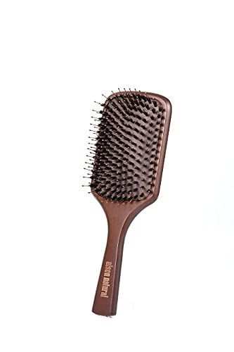 3営業日で発送 天然木の豚毛ヘアブラシ 大 BH301天然木のヘアケアブラシ 入数 10