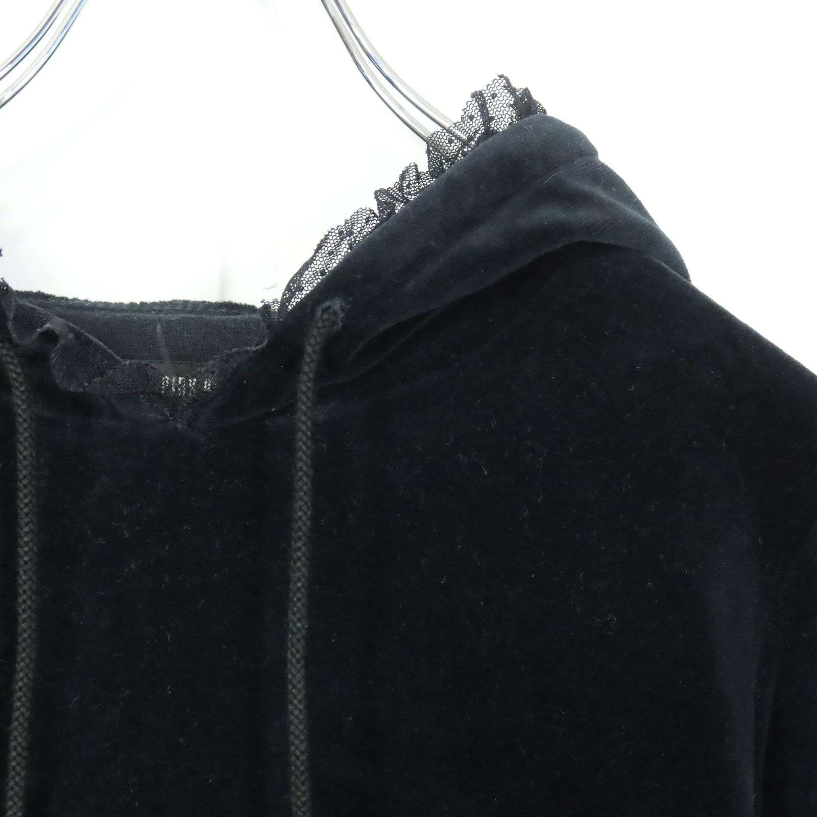 ピンクハウス☆ドット付きチュールレース♪ベロアのチュニック  