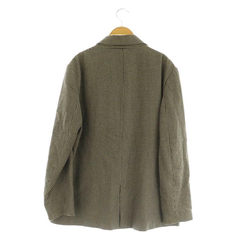 ZARA チェック ダブルブレストジャケット L ZARA ダブルブレスト チェックジャケット - メルカリ