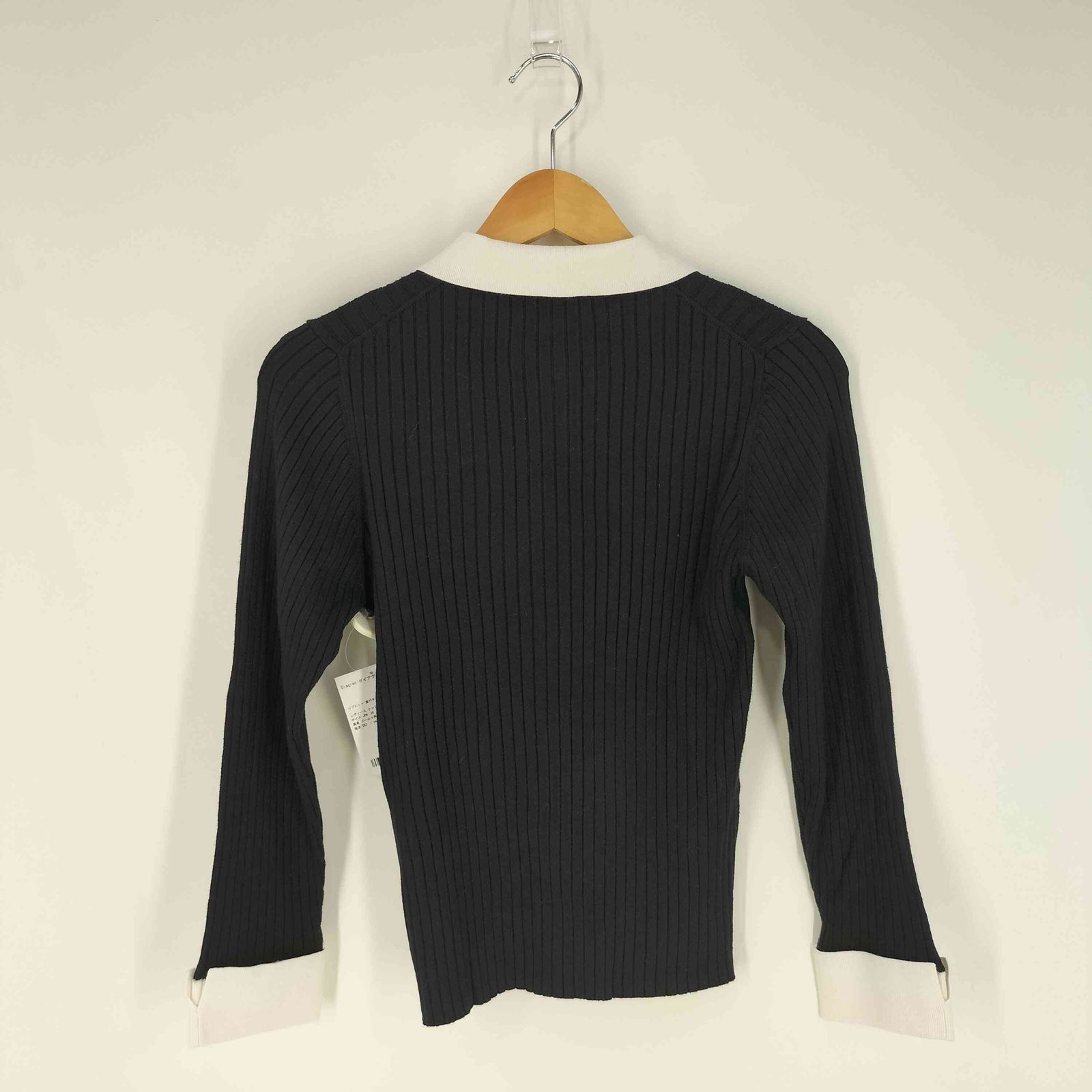 【Diagram】ダイアグラム　金ボタン　カーディガン　アイボリー　S Diagram】ダイアグラム 金ボタン カーディガン アイボリ