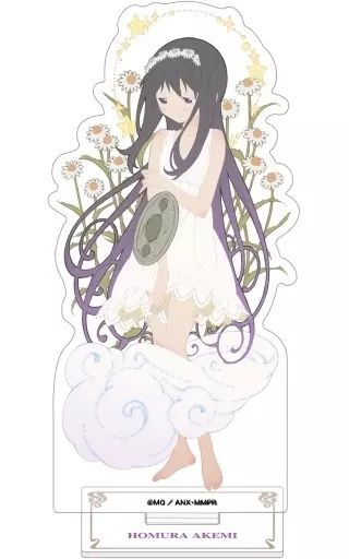 魔法少女まどか☆マギカ　暁美ほむら　アクリルスタンドパネル 中古】アクリルスタンド・アクリルパネル 暁美ほむら(花