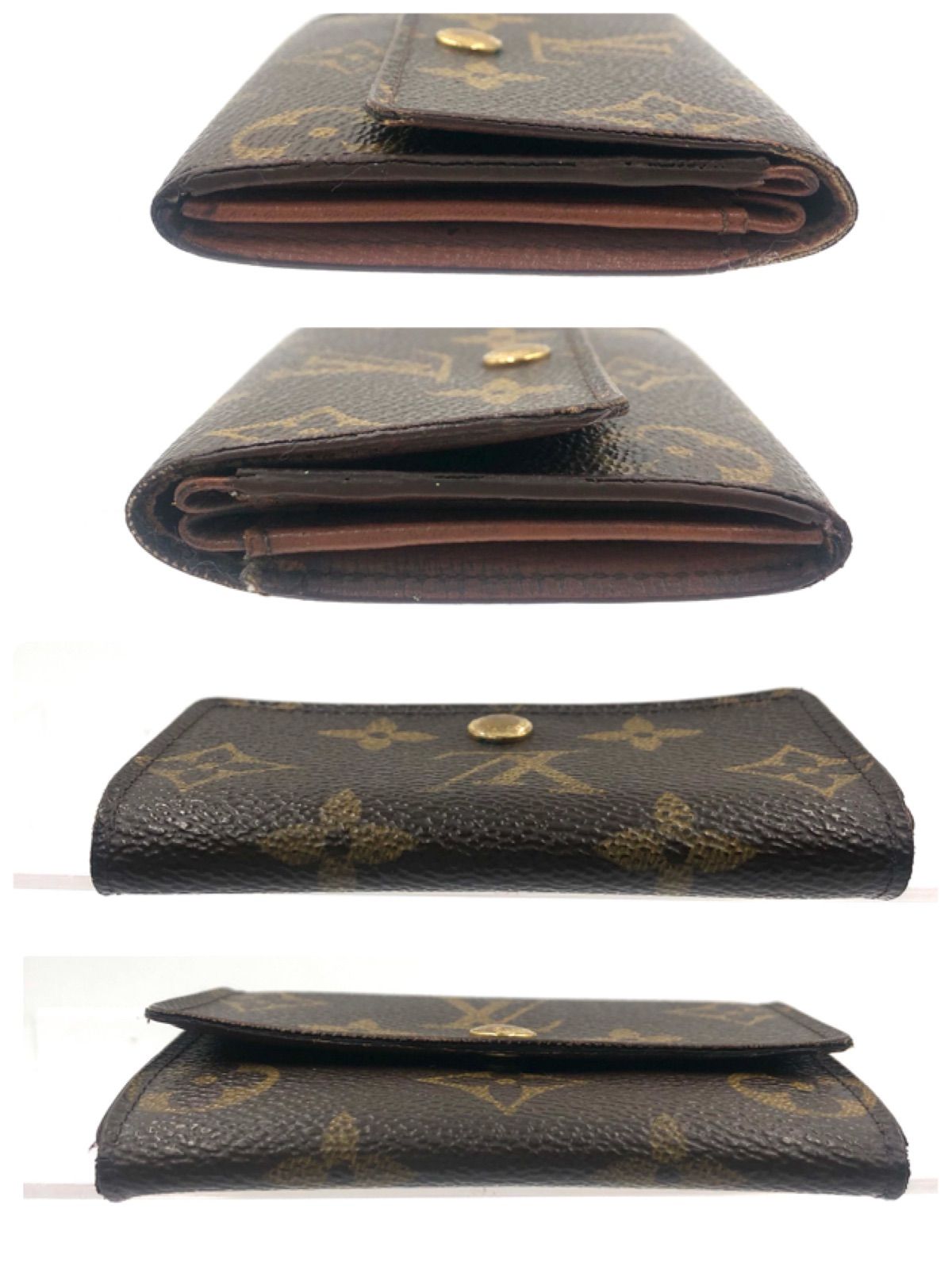 Louis Vuitton 　モノグラム 小銭入れ他　フランス製　使用後の保管品 LOUIS VUITTON 中古 ルイヴィトン ポシェットクレ モノグラム