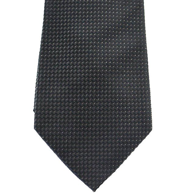 ディオール オム Dior HOMME ドット 総柄 ネクタイ 黒ブラック
