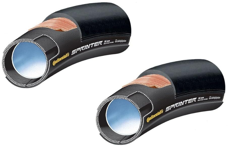 Continental SPRINTER チューブラータイヤ 28×25mm 2本セット Continental(コンチネンタル) SPRINTER スプリンター