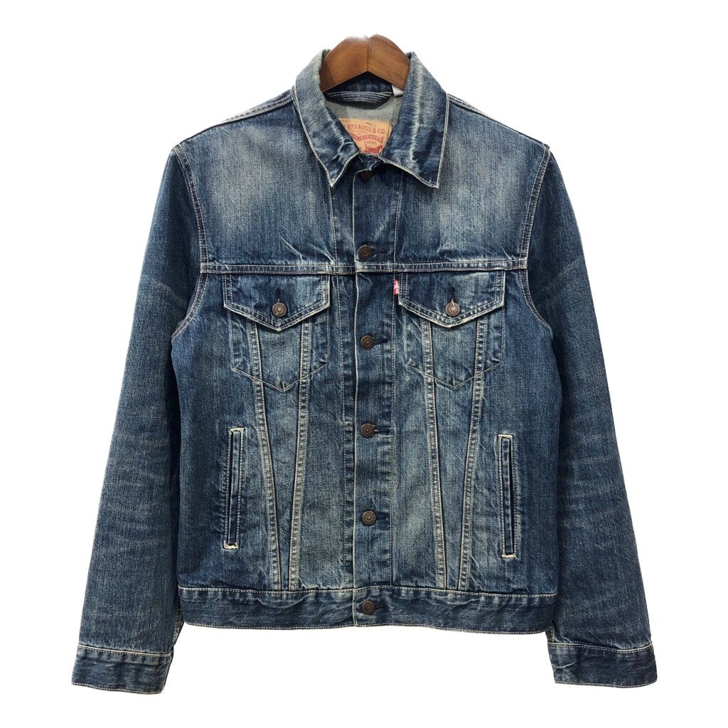 Levi's リーバイス 47024 デニム トラッカージャケット ブルー (メンズ M) 中古 古着 Q7469