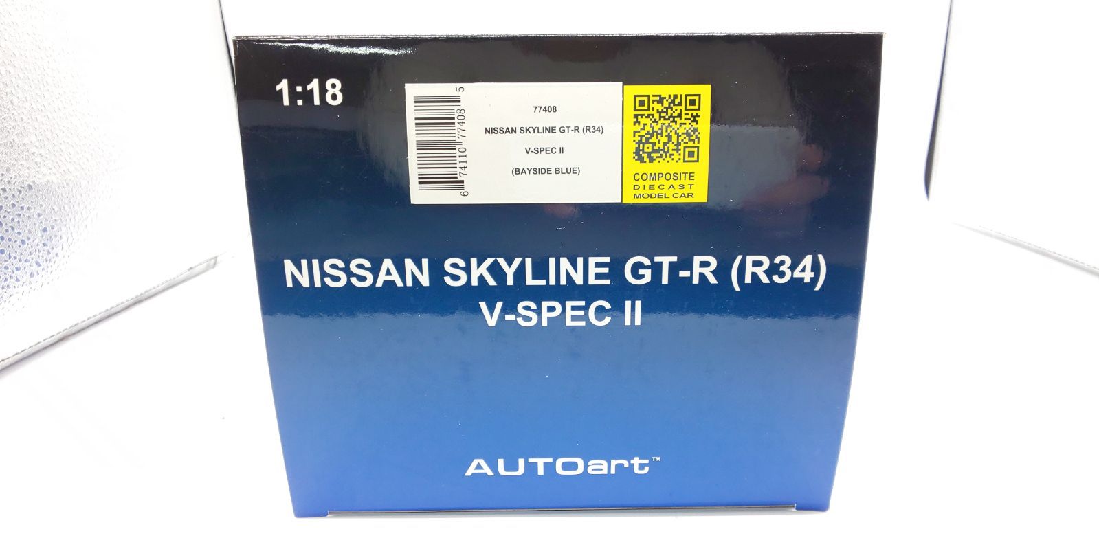 K.K様確認用専用 AUTOart 1/18 ニッサン スカイライン GT-R (R34) Vスペック II
