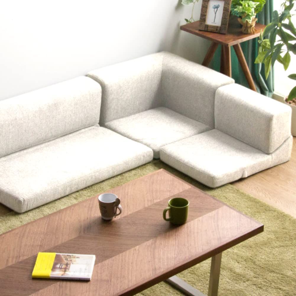 アイリスプラザ フロアソファ 3人掛け L字 コーナーソファ リクライニング Amazon｜アイリスプラザ フロアソファ 3人掛け L字 コーナーソファ