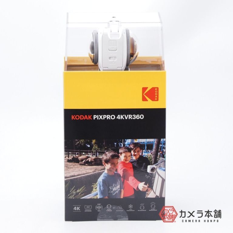 KODAK PIXPRO アクションカメラ 4KVR360