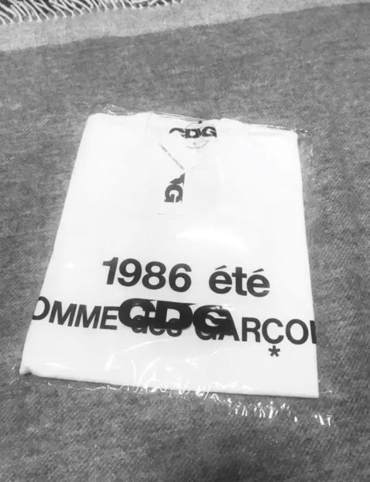 未使用】1986 ete CDG コムデギャルソン 半袖Tシャツ - メルカリ