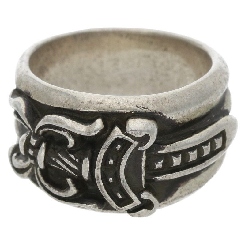 CHROME HEARTS / DAGGER HEART RING/リング/SV925/21号/シルバー/メンズ// クロムハーツ DAGGER/ダガー シルバーリング メンズ 13号 CHROME