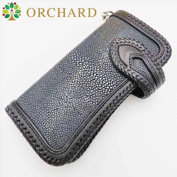 スティングレイ エイ革 ガルーシャ バイカーズウォレット バイカー