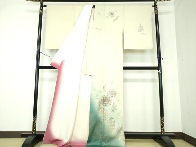 平和屋着物○訪問着 螺鈿物語 正倉院鳳凰花文 暈し