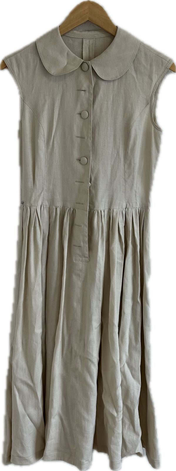 美品　マドモアゼルノンノン ノースリーブ ロングワンピース 美品 マドモアゼルノンノン ノースリーブ ロングワンピース 高