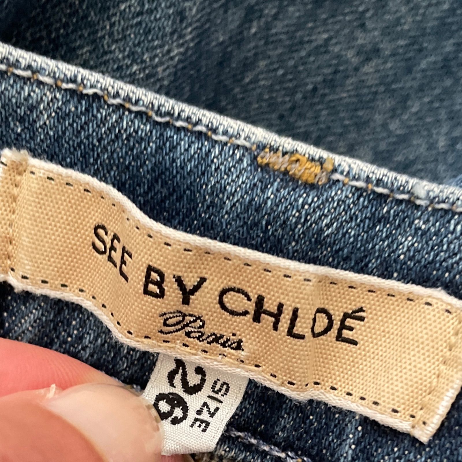 SEE BY CHLOE デニムパンツ See by Chloe(シーバイクロエ) デニム・ジーパン(レディース