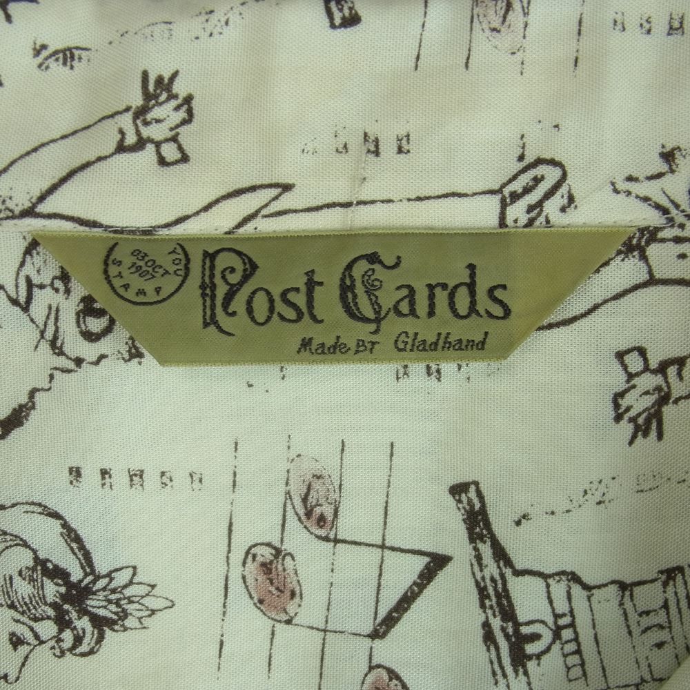 GLADHAND & Co. グラッドハンド GLAD POSTALS HAWAIIAN L/S SHIRTS 総