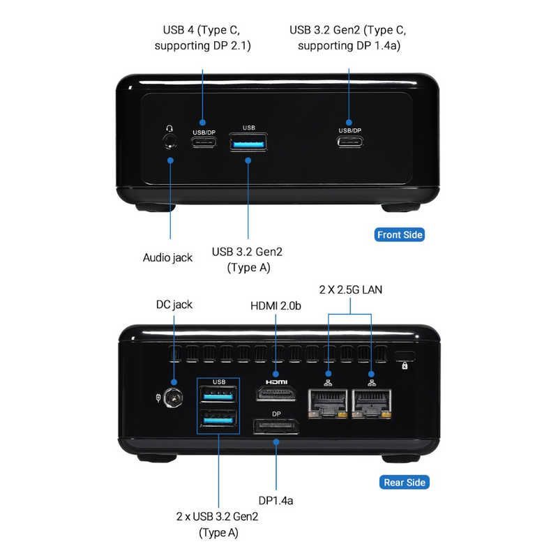 毎日セール価格を実現！ 送料無料 ♥ 未開梱 ASROCK NUC BOX-1360P|D5 NUCBOX-1360P|D5