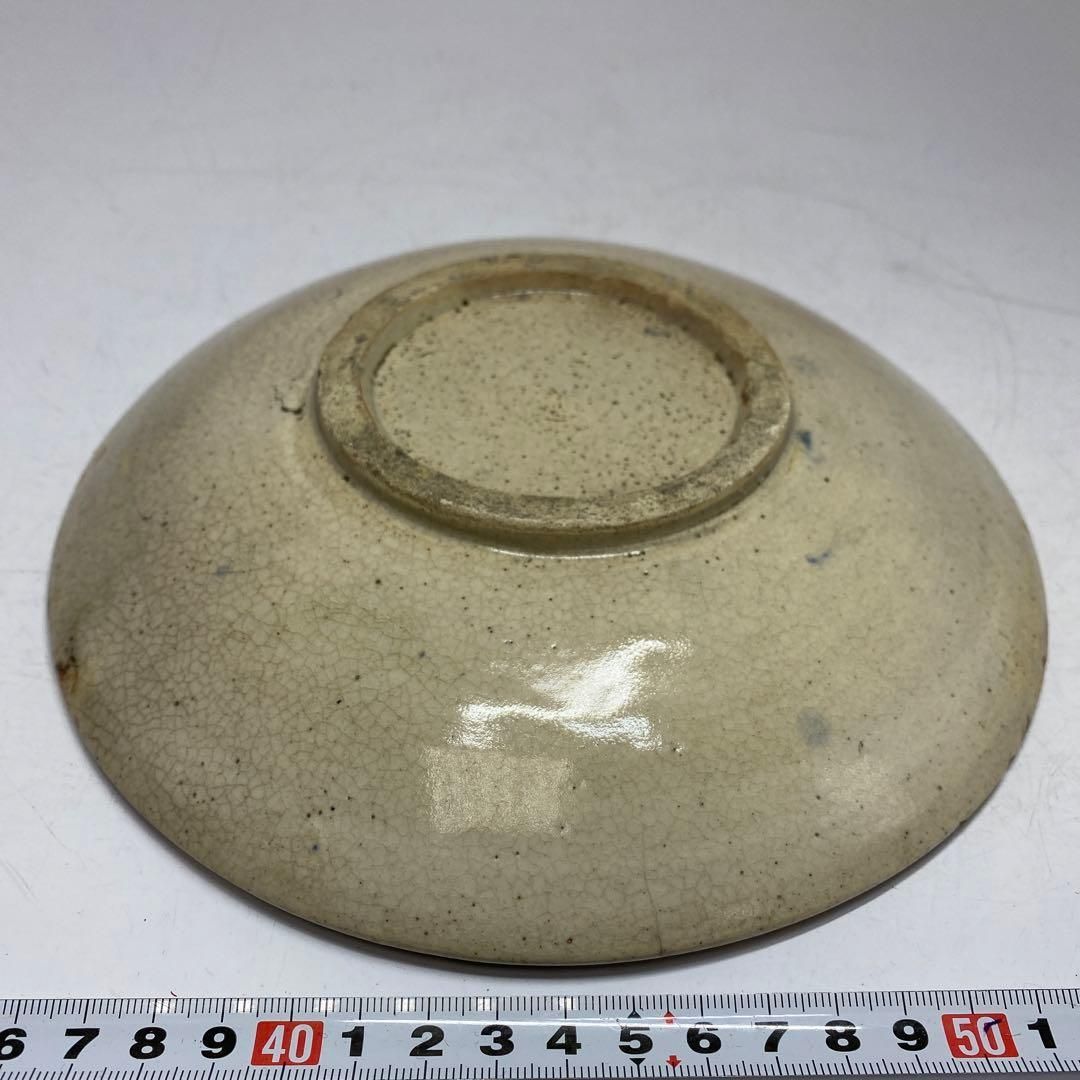 古瀬戸　染付風景画皿　直径21cm 東H6-0114① 古瀬戸 染付風景画皿 直径21cm 東H6-0114① - メルカリ