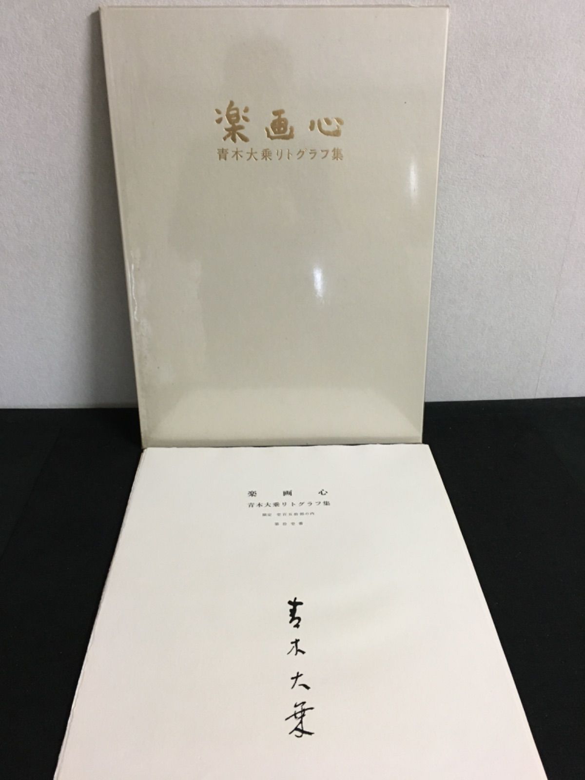 青木大乗　墨彩画作品集　500部限定品。 青木大乗 墨彩画作品集 500部限定品。 青木大乗 墨彩画