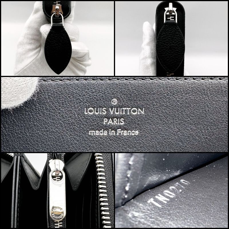 LOUIS VUITTON ルイ ヴィトン モノグラム マヒナ ジッピー