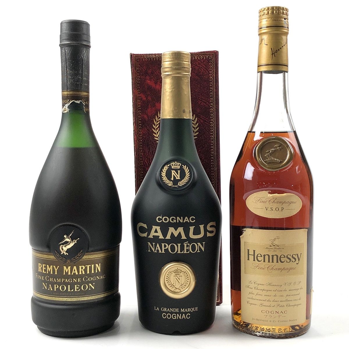 3本 REMY MARTIN CAMUS Hennessy コニャック | angeloawards.com