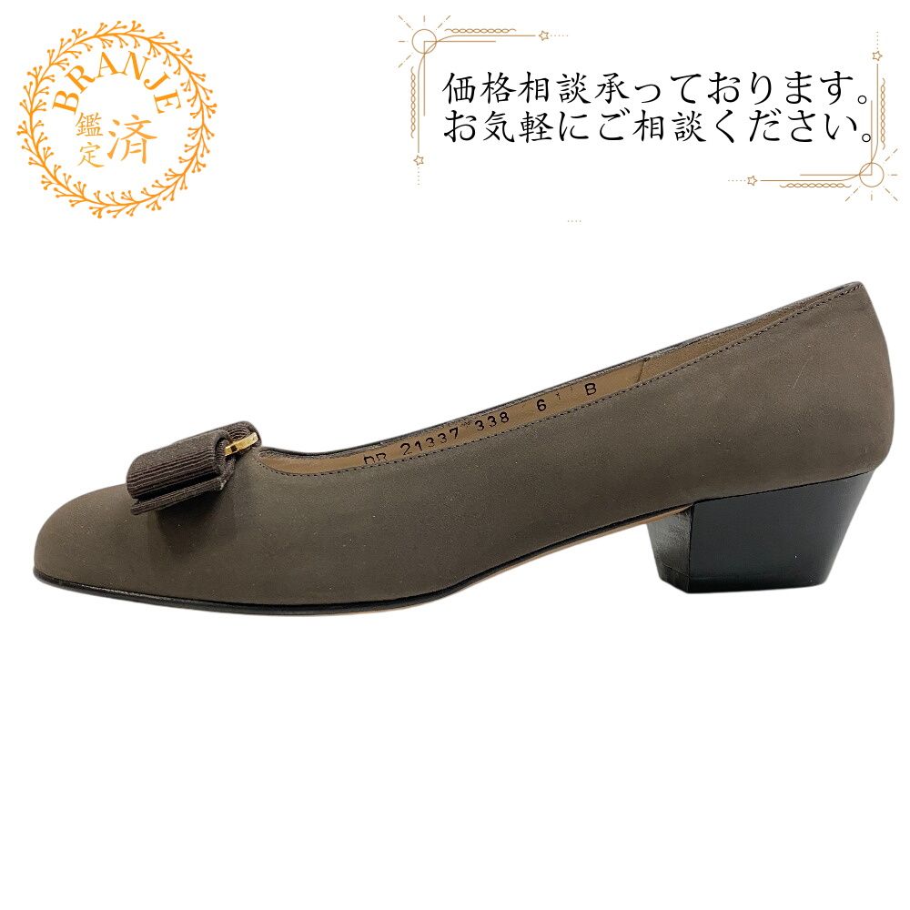 値下げしました！ 新品正規品✨ 23、5サルヴァトーレフェラガモ　パンプス　美品 履き心地2023人気 FERRAGAMOコピーパンプス新品☆サルヴァトーレ