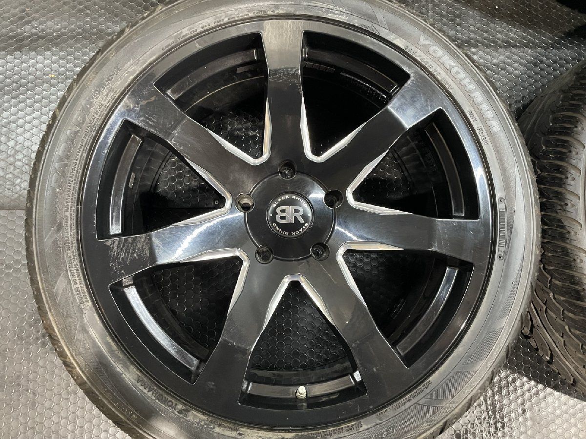 YK PARADA Spec-X 285 40R22 夏タイヤ BLACK RHINO ブラックライノ 22インチ 9.5J5HPCD150 30 ランクル200 LX570等 MTD050MY