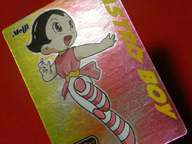 鉄腕アトム Astro Boy meiji TradingCard トレーディング キラ カード