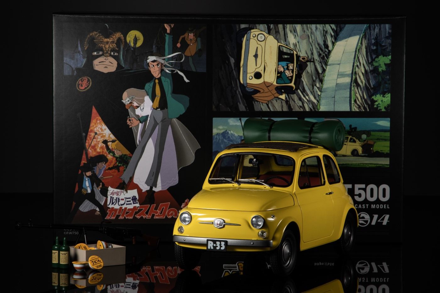 M03-s081 S14 エスワンフォー ルパン三世 カリオストロの城 FIAT 500 1