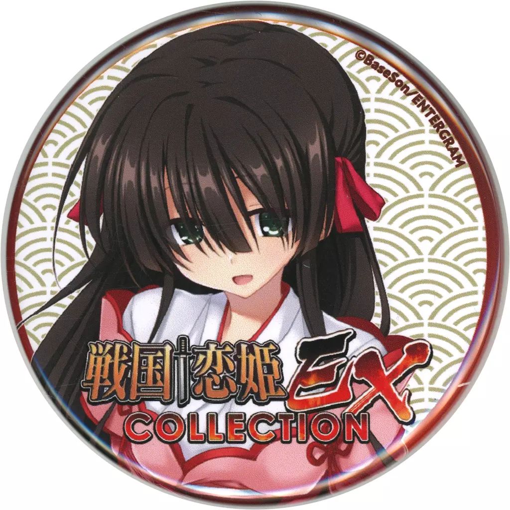 中古】バッジ・ビンズ 竹中詩乃重治 缶バッジ 「Switchソフト 戦国