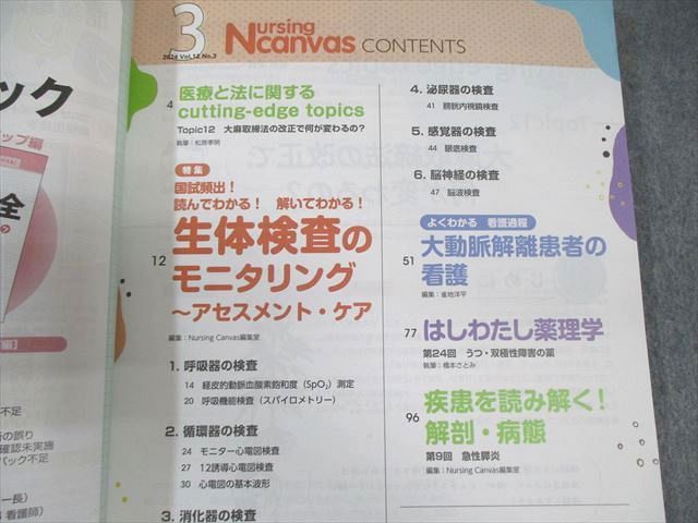 Gakken 学研 Nursing canvas ナーシングキャンバス 2023年4月