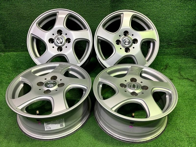 日産 NISSAN 日産純正オプション K12 マーチ 14ｲﾝﾁ 5.5J 4穴 4本 100 40