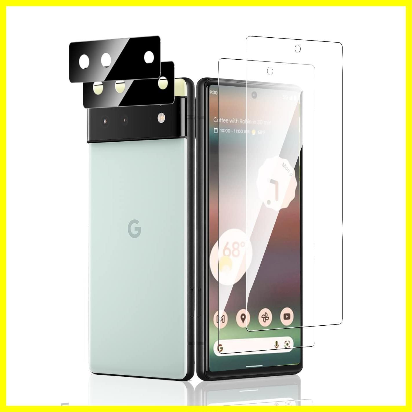 美品 pixel6a 本体 ケース 保護ガラス付き-