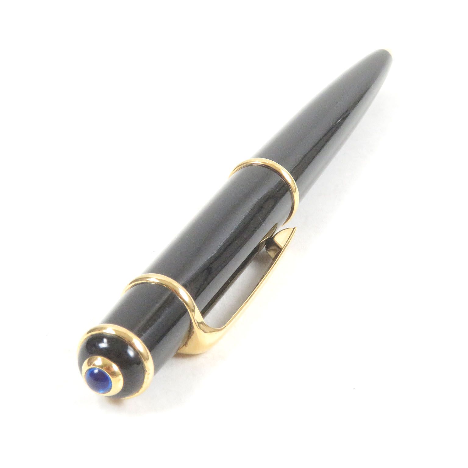 Cartier - カルティエ CARTIER ボールペン サファイア ディアボロ ツイスト式 ブラック カルティエ CARTIER ボールペン サファイア ディアボロ ツイスト