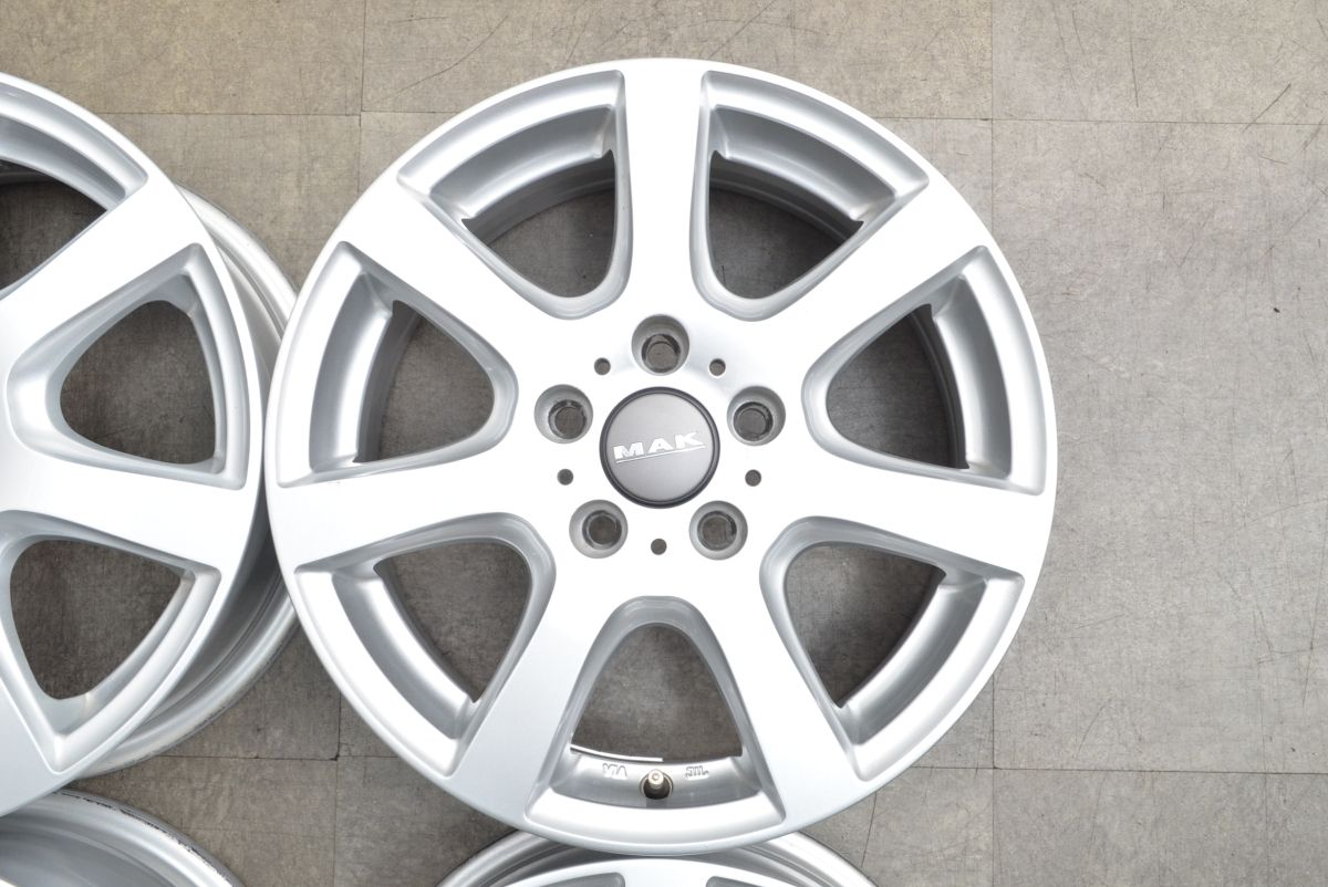 ここでご注文へ ようこそ! 程度良好品 MAK ドロミテ 16in 6.5J 50 PCD112 4本セット 交換用 スタッドレス用に アウディ A3 ザ ビートル ゴルフ W176 W246 C117 人気ブランドも見つかる!
