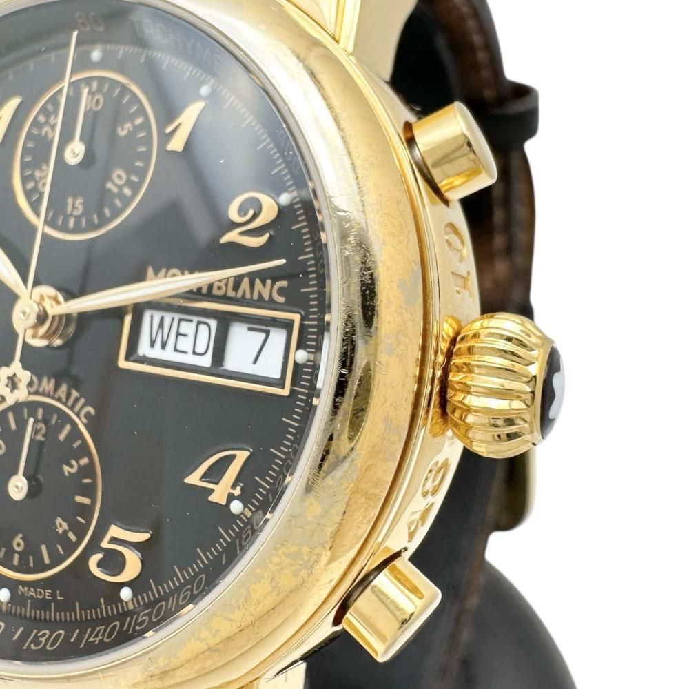 MONTBLANC/モンブラン】マイスターシュテュック クロノ 7016 箱/保あり  