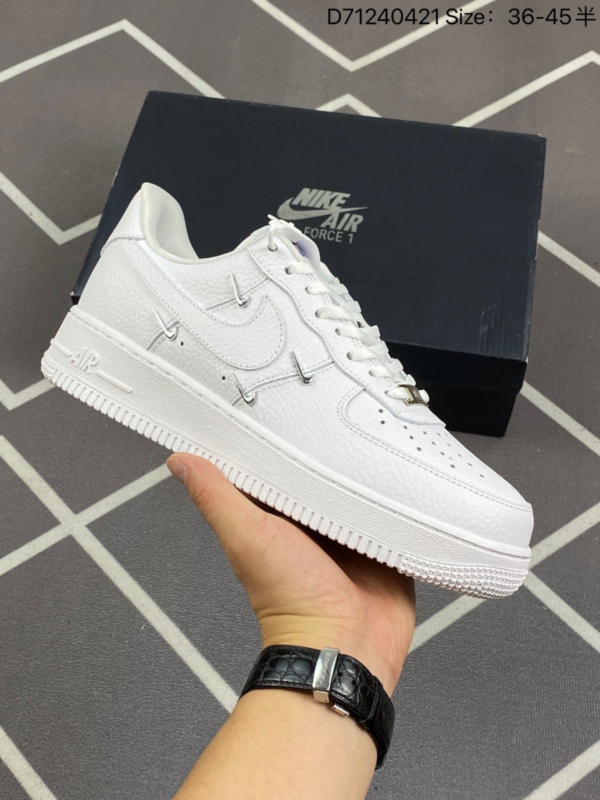 NIke Air Force 1'07 Low 'all white' ct1990-100