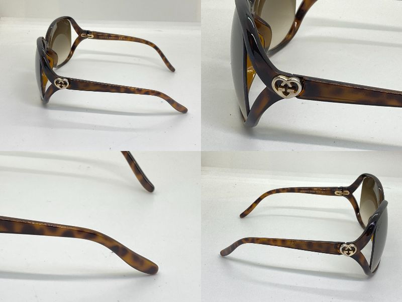 中古 GUCCI サングラス GG3525/K/S DWJCC アジアンフィット ハートロゴ
