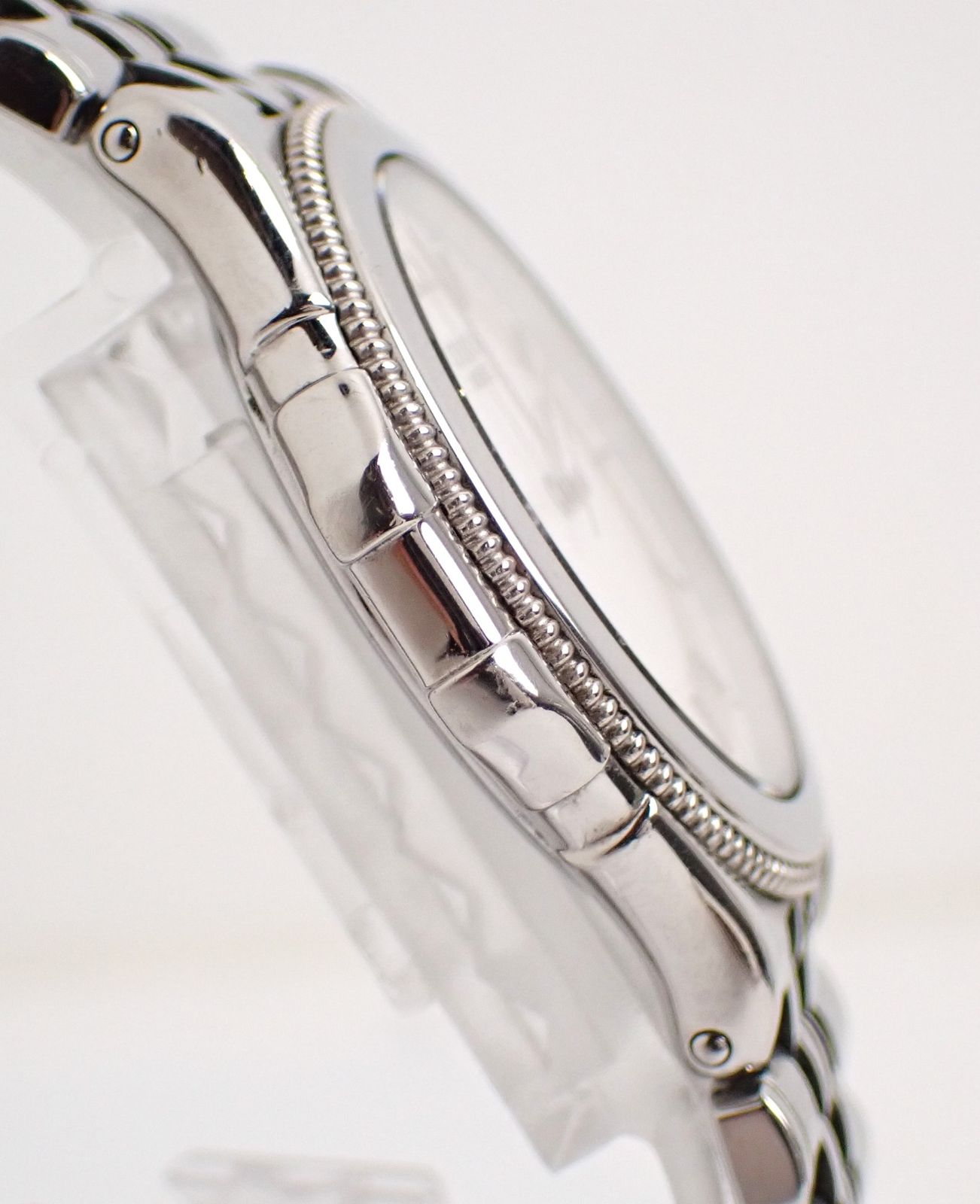 セイコー クレドール 9581-6040 18KT ホワイクォーツ メンズ 美品 SEIKO(セイコー) クレドール パシフィーク 9581-6040 SS/K18WG QZ