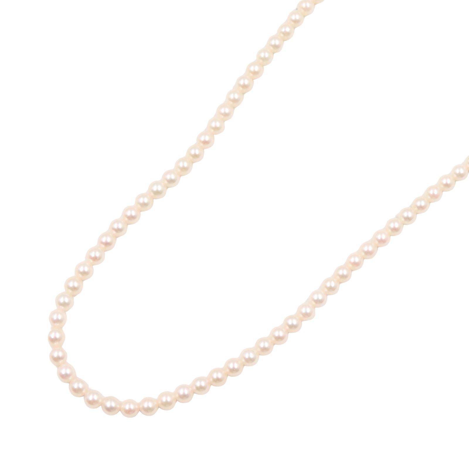 ミキモト MIKIMOTO ネックレス ベビーパール ネックレス 首回