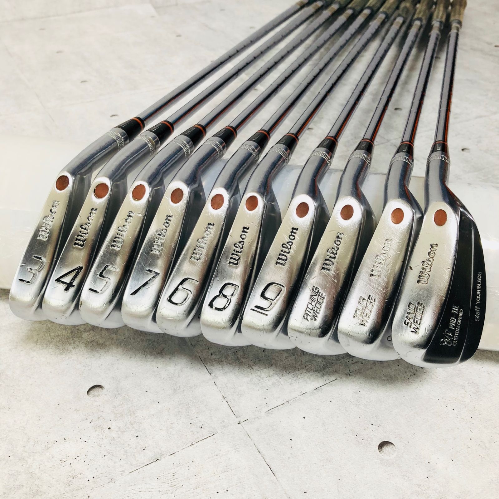 Wilson ウィルソン Staff TOUR BLADE PRO-III スタッフ ツアー