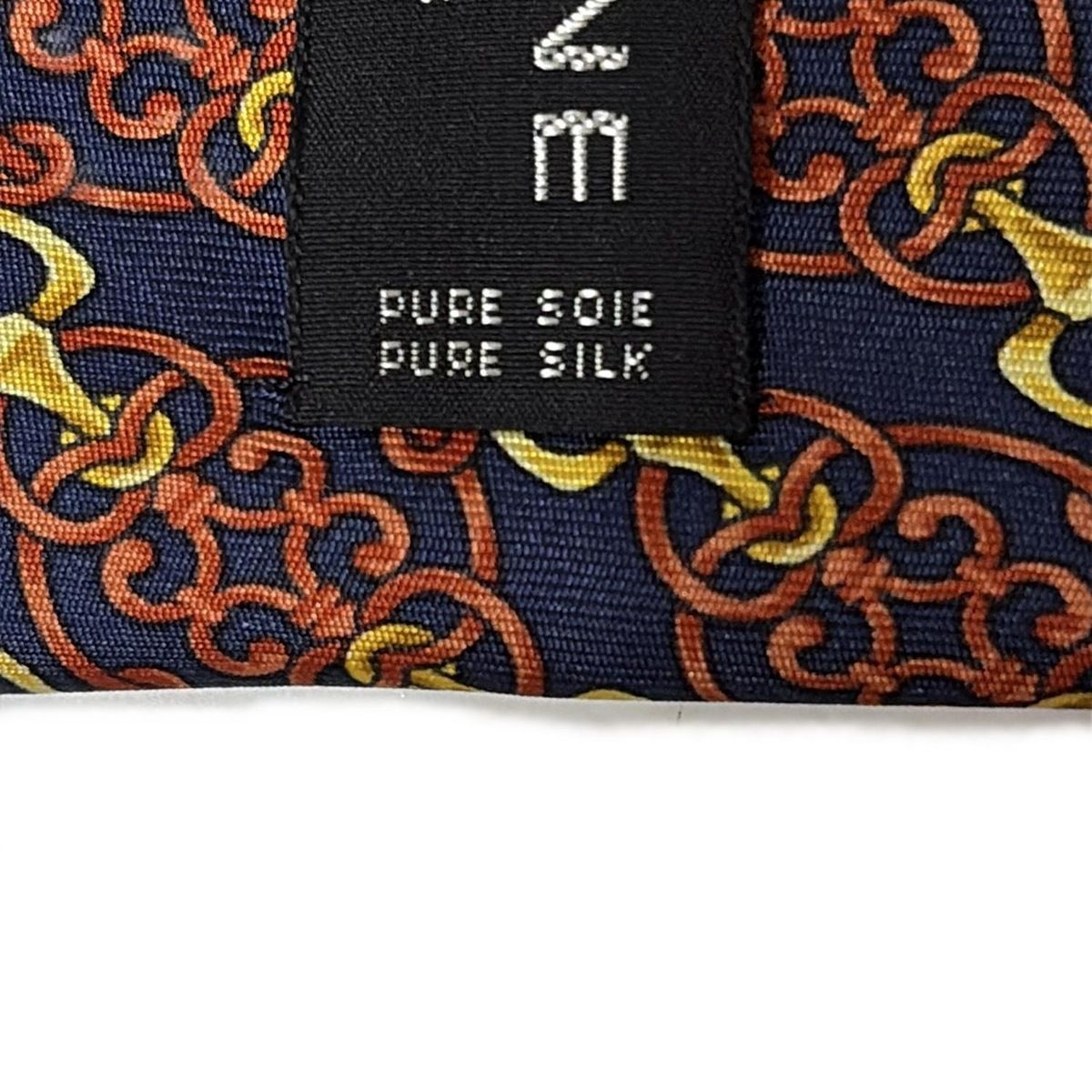 CELINE(セリーヌ) ネクタイ メンズ美品 - ネイビー×ブラウン