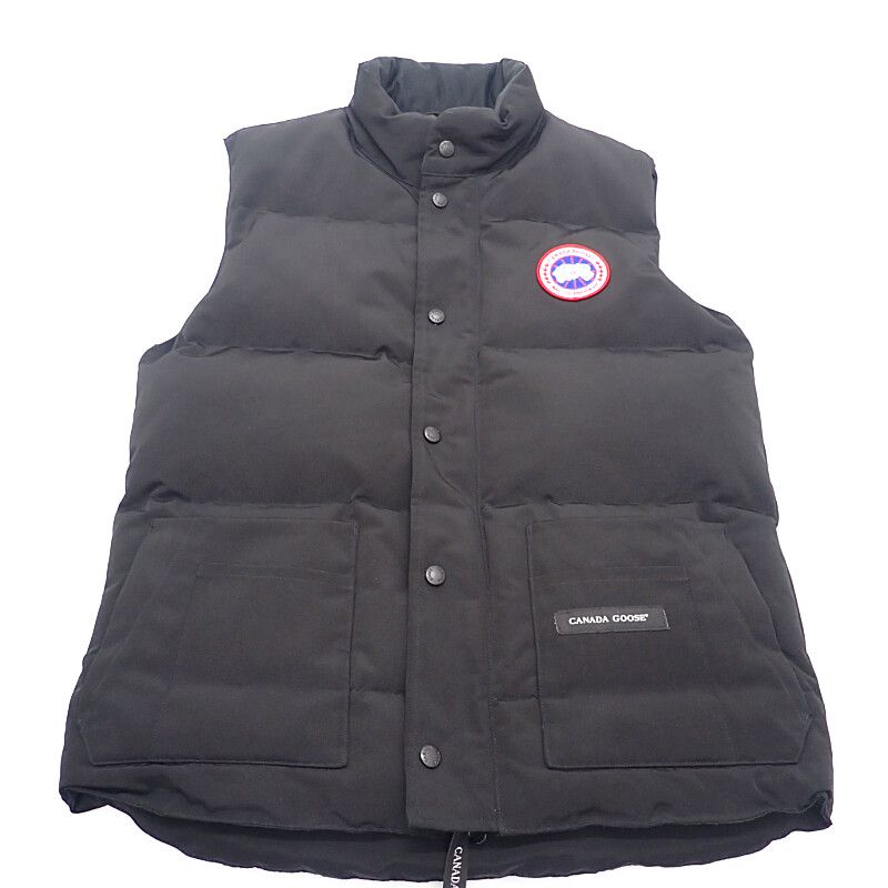 カナダグース CANADA GOOSE フリースタイル クルー S 4154M ダウンベスト ポリエステル ブラック 黒 メンズ ABランク