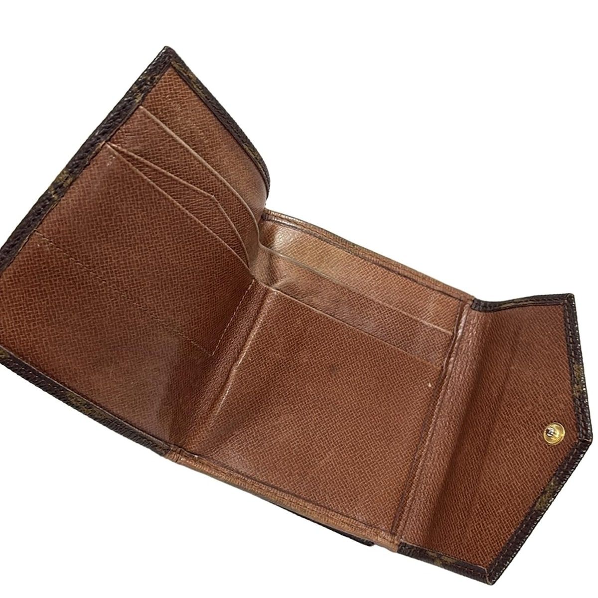 ルイヴィトン LOUIS VUITTON Wホック財布 M64308 ポルトフォイユ・ロックミーII コンパクト カーフレザー（皮革の種類：牛革） ルビー 美品 美品LOUIS VUITTON Wホック財布 二つ折り財布 秋SALE